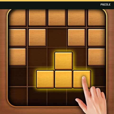 Puzzle Wood Block