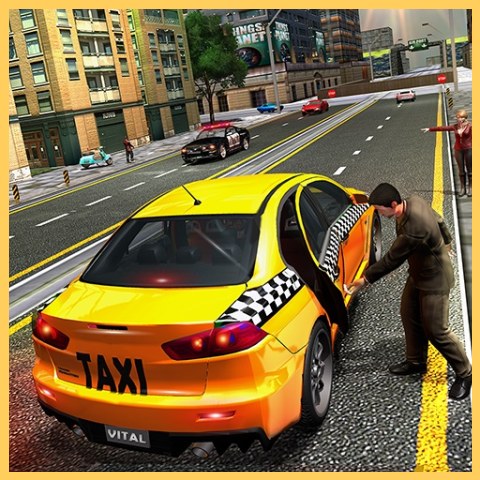 Crazy Taxi Game: 3D New York Taxi