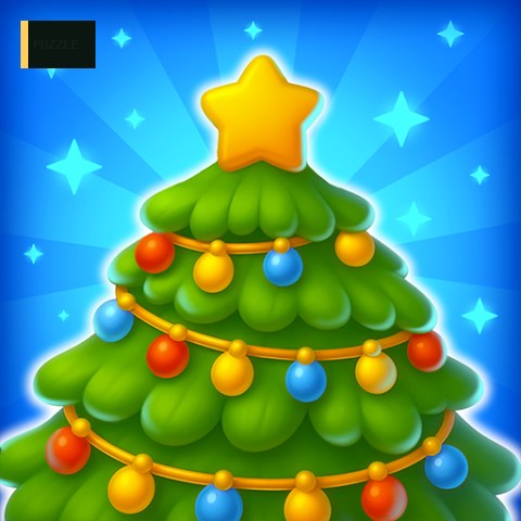Magic Christmas Tree Match-3