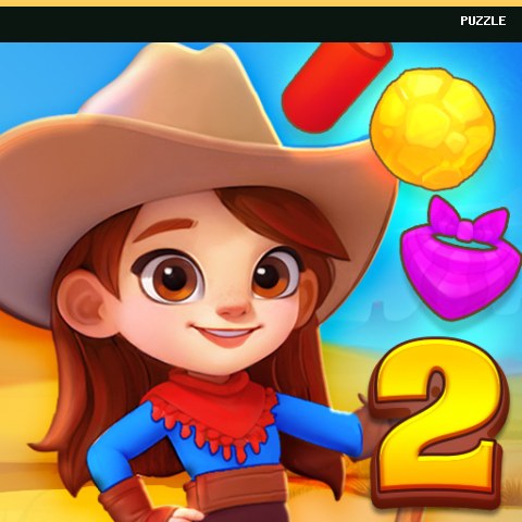 Wild West Match 2: The Gold Rush