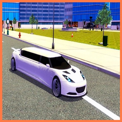 Big City Limo Car Driving Game