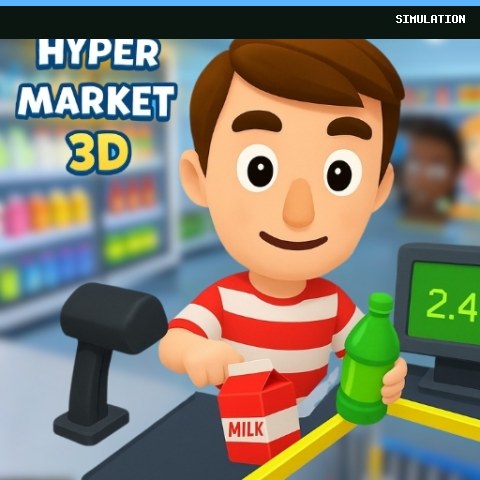 Hypermarket 3D: Store Cashier