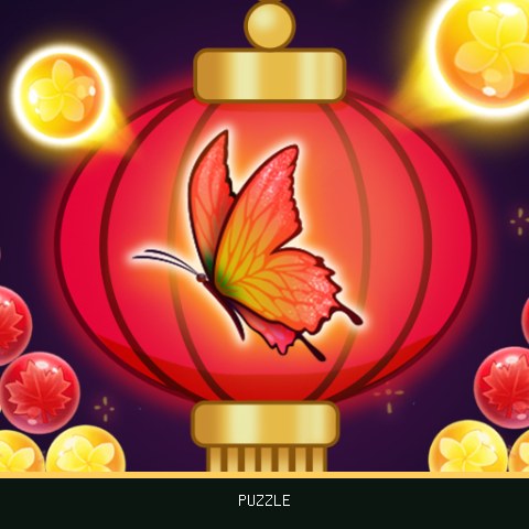 Bubble Shooter Butterfly