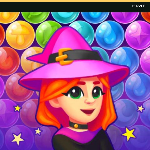 Bubble Shooter Witch Tower