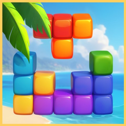 Block Puzzle Tropical Story SAMSUNG