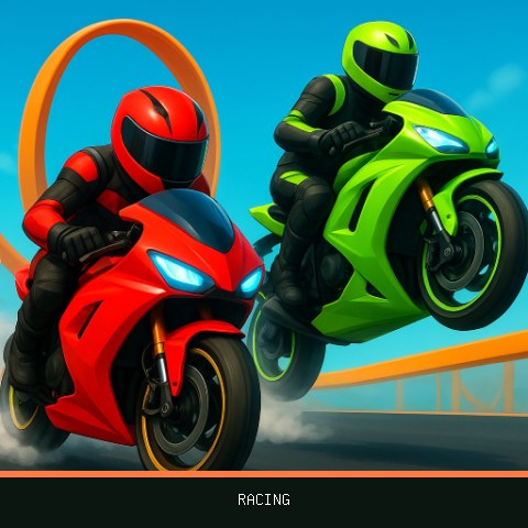 Crazy Bike Stunts PvP